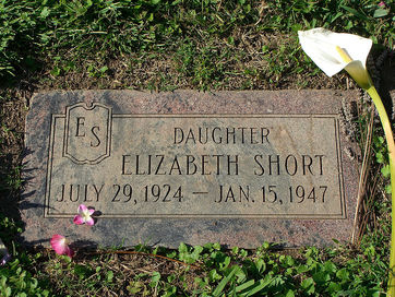Надгробие могилы Элизабет Шорт